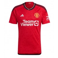 Manchester United Kobbie Mainoo #37 Replica Home Shirt 2023-24 Short Sleeve